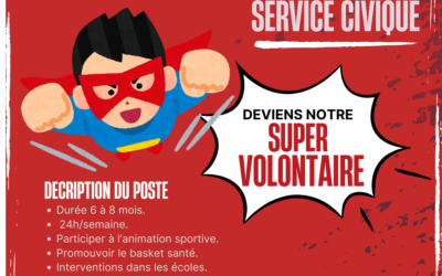 RECHERCHE VOLONTAIRE POUR SERVICE CIVIQUE