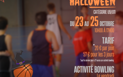 CAMP BASKET HALLOWEEN